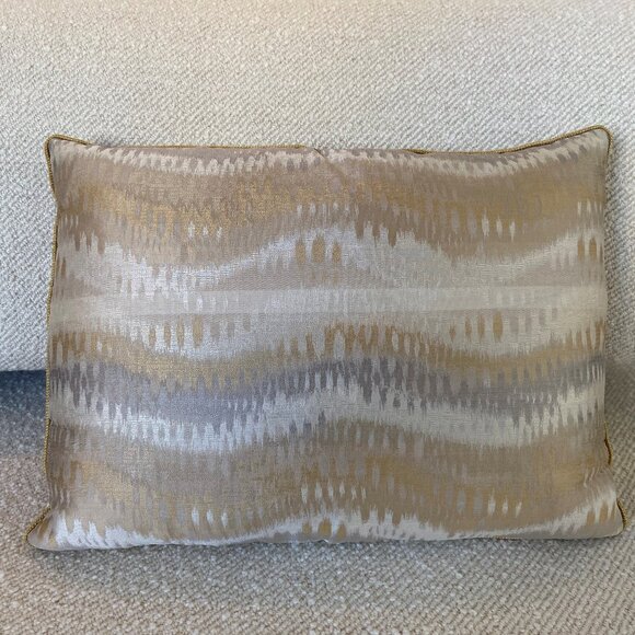 Raw Silk Throw Pillow - Picture 4 of 8